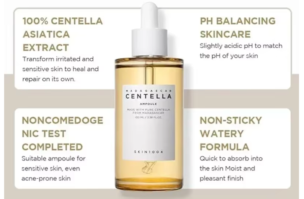 Skin1004 Madagascar Centella Asiatica – Le Sérum Apaisant Réparateur