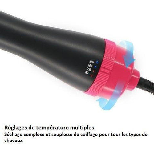 Volumiseur et Sèche-Cheveux 2 en 1 : Élégance et Praticité Réunies pour des Cheveux Sublimes