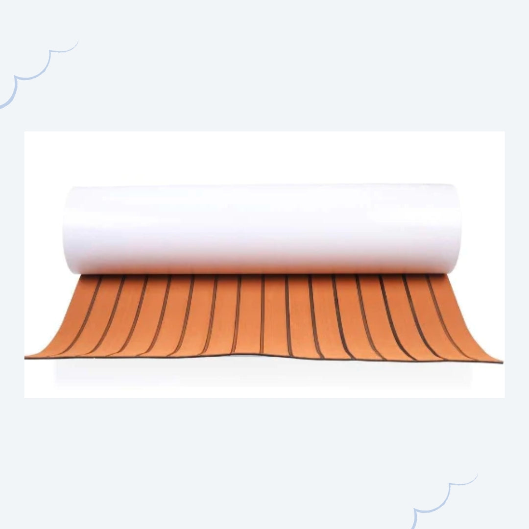Tapis de sol Auto-adhésif en mousse synthétique - Pour sols et bateau
