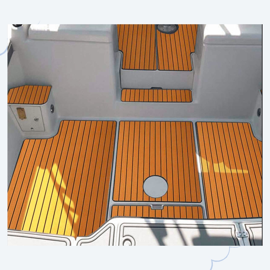 Tapis de sol Auto-adhésif en mousse synthétique - Pour sols et bateau