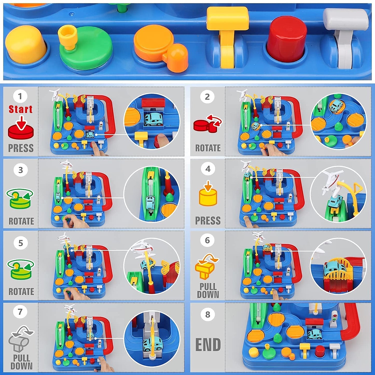 Jouet éducatif pour enfants Montessori Private Adventure™