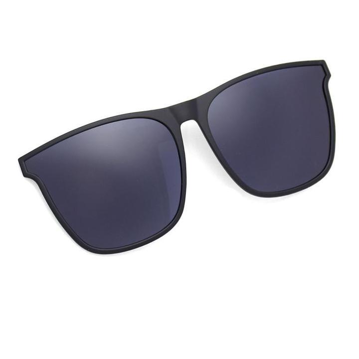 Lunettes de Soleil Polarisées à Clipser avec Des Clips Métalliques pour Lunettes de Vue