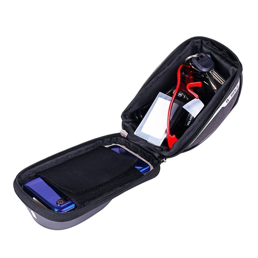 Sacoche de téléphone Black étanche pour vélo