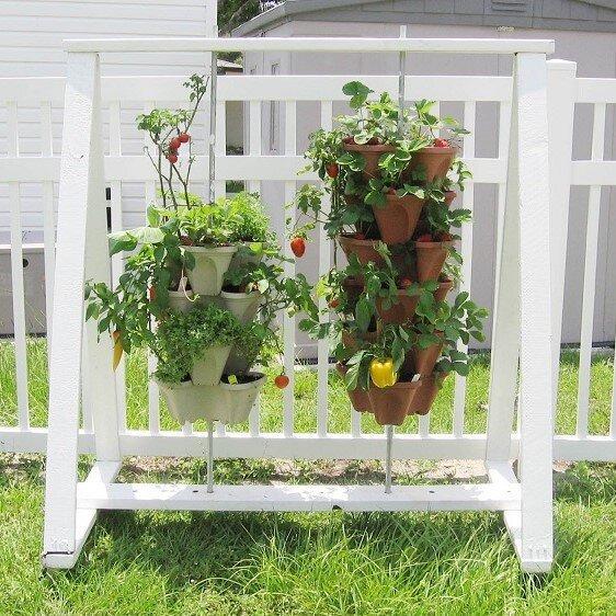 Jardinières empilables-Planteurs empilables