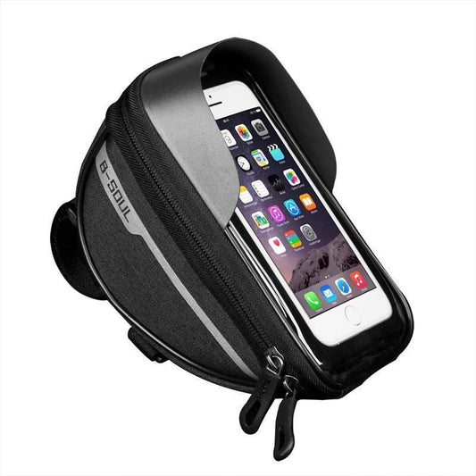 Sacoche de téléphone Black étanche pour vélo